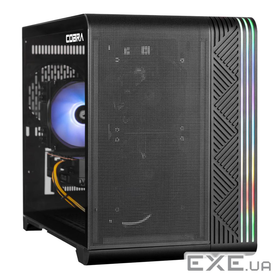 Персональный компьютер COBRA (I144F.32.S10.56.23091), Intel Core i5 14400F (2.5 - 4.7 ГГц) / ОЗУ 32