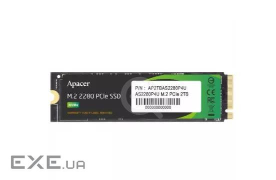 Накопичувач SSD M.2 2280 2TB Apacer (AP2TBAS2280P4U-1)