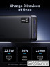 УМБ Ugreen 20000mAh 22,5W PD 2х USB-A +2xUSB-C Black (25683)