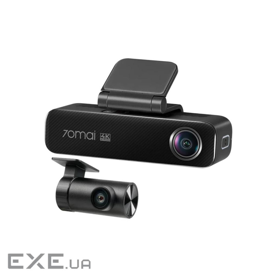 Відеореєстратор 70mai Dash Cam 4K M800-2 HDR Set (1176391)