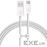 Дата кабель USB 2.0 AM to Type-C 1.0m 5A White Baseus (CALD000602)