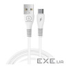Кабель WUW-X195 USB Type-C 2,4A 1m white (WUW-X195TC)