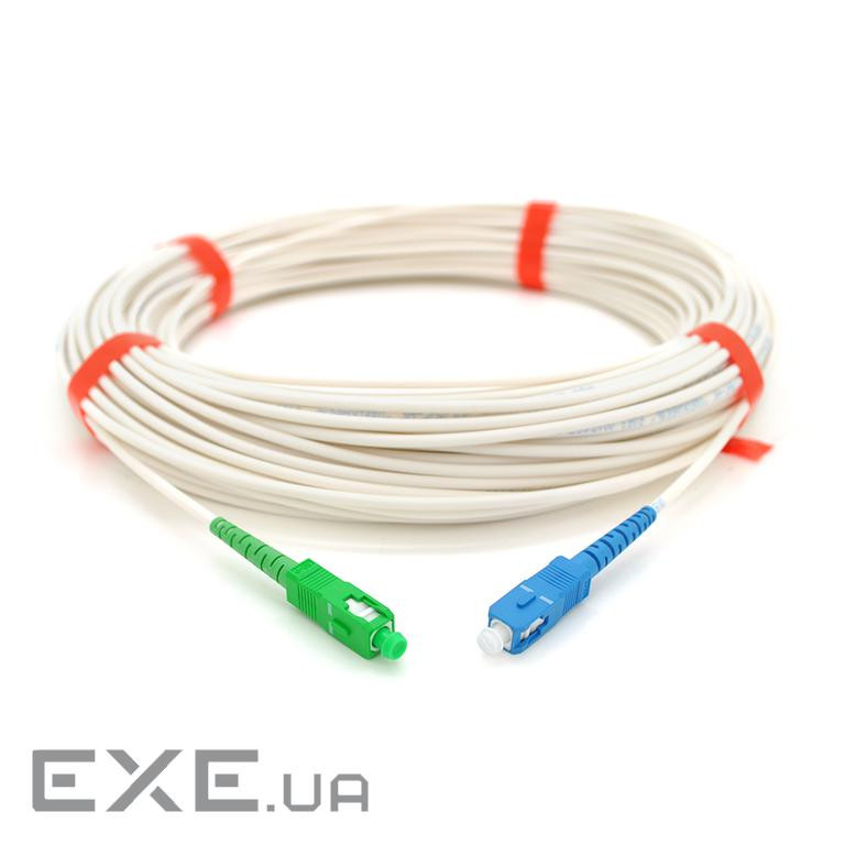 Патчкорд оптичний SC/UPC-SC/APC (ОКВс-А(0,1)Пнг-HF-1Е1) 15м. (ОКВС (ОКВс-А(0,1)-15-SC / SC-APC)