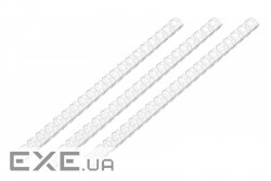 Пластикові пружини для біндера 2E, 28мм, прозорі, 50шт (2E-PL28-50CL) (2E-PL28-50CL)