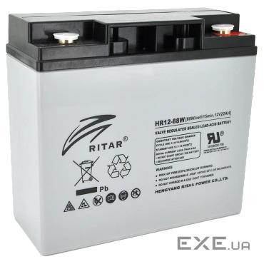 Акумуляторна батарея AGM RITAR HR1288W, Gray Case, 12V 22.0Ah