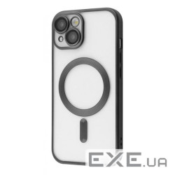 Чохол Metal Matte Case with Magnetic Ring iPhone 15 black (54753 black)