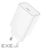 Сетевое зарядное устройство Hoco C143A (1USB-C, 3А) 20W White (6942007652063)