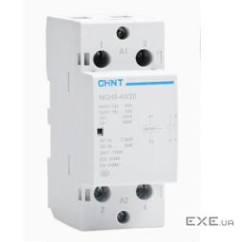 Контактор CHNT NCH8-63/20 AC24V,63А, 12kW, 2NO, на DIN-рейку, 85*65,5*36мм (NCH8-63 / 20 AC24V)