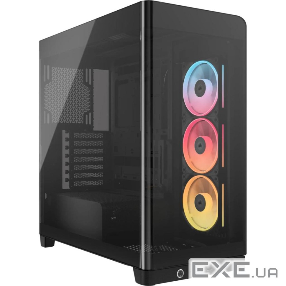 Корпус CORSAIR Frame 4500X LX-R RGB iCue Link Black (CC-9011316-WW)