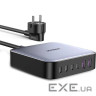 Зарядний пристрій Ugreen 6xUSB 200W (4хUSB-C+2xUSB-A) Gan CD271 (40914)
