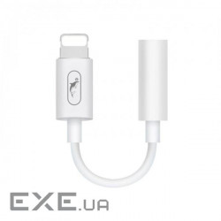 Перехідник SkyDolphin AU02 Lightning - 3.5mm White (ADPT-00017)