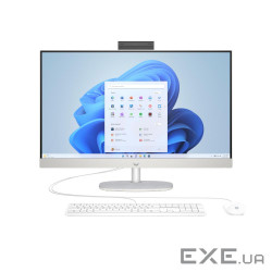 моноблок 27FI/R5 7520U/16GB DDR5/1TB/UMA/DOS/HD Ca m/WK/Shell White HP HP All-in-One 27-cr (D3SB3EA)