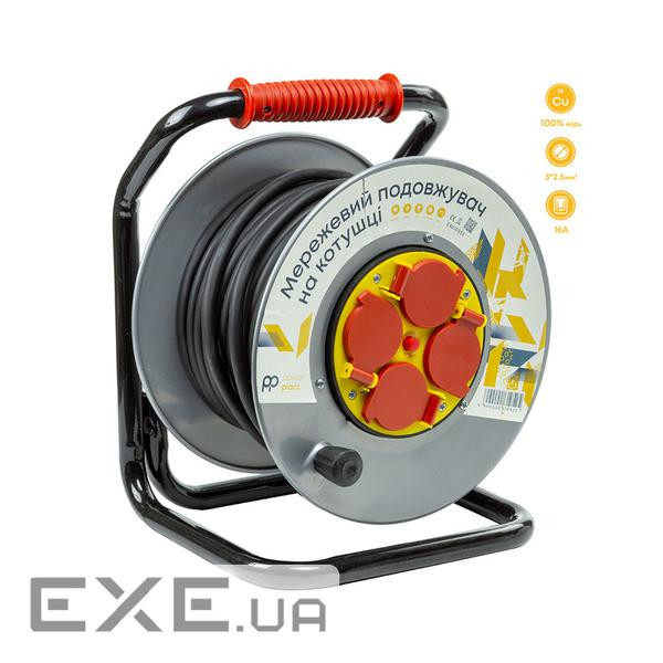 Подовжувач мережі PowerPlant JY-20022/25, 25м (EX610525)