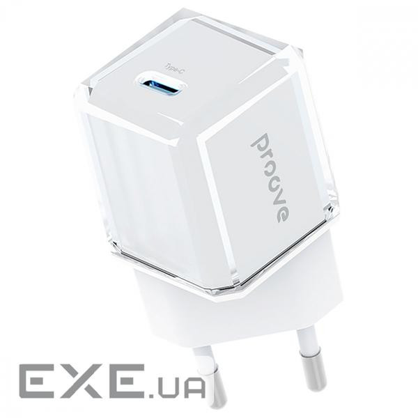 СЗУ Proove Pure GaN 30W (Type-C) white (WCPU30012202)