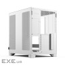 Корпус ATX без БЖ, білий, з загартованим cклом, Pop 2 Vision White RGB (FD-C-POV2A-03)
