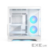 Корпус ATX без БЖ, білий, з загартованим cклом, Pop 2 Vision White RGB (FD-C-POV2A-03)