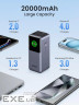 УМБ UGREEN PB721 20000mAh 130W USB-A+2xUSB-C Fast Charging Gray (35524B)