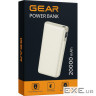 Батарея універсальна GEAR 20000mAh, PD/22.5W, black (WP952P)