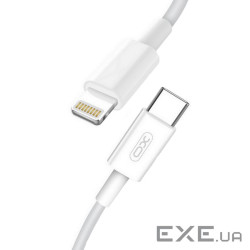 Кабель XO NB113 18W PD USB-C-Lightning, (M/M), 2A 1м White (6920680863846)