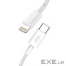 Кабель XO NB113 18W PD USB-C-Lightning, (M/M), 2A 1м White (6920680863846)