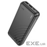 Зовнішній акумулятор HOCO J123A Element power bank(20000mAh) Black (6942007612067)