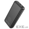 Зовнішній акумулятор HOCO J123A Element power bank(20000mAh) Black (6942007612067)