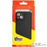 Чохол до мобільного телефона Dengos Carbon iPhone 15 (black) (DG-TPU-CRBN-189)