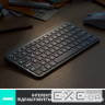 Клавіатура бездротова Logitech MX Keys Mini Wireless Illuminated UA Rose (920-010500)