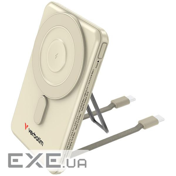 Повербанк MagSafe VERBATIM Charge 'n' Go 20W 5000mAh Gold (32253)