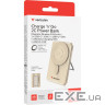 Повербанк MagSafe VERBATIM Charge 'n' Go 20W 5000mAh Gold (32253)