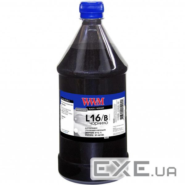 Чорнило WWM Lexmark №16/17 1000г Black (L16/B-4)
