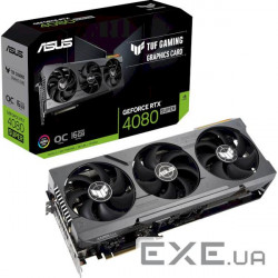 Відеокарта ASUS TUF Gaming GeForce RTX 4080 Super 16GB GDDR6X OC Edition (TUF-RTX4080S-O16G-GAMING)