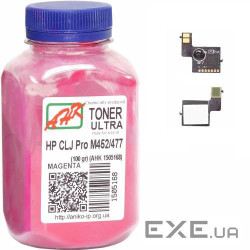 Тонер HP CLJ Pro M452/477 60г Magenta +chip AHK (3202786)