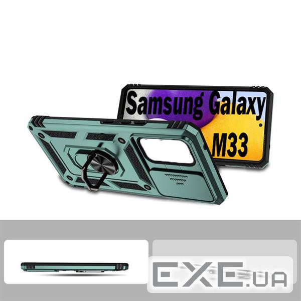 Чохол-накладка BeCover Military для Samsung Galaxy M33 SM-M336 Dark Green (707390)