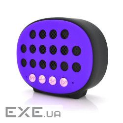 Колонка T9 Bluetooth 4.1 до 10m, 1х 3W, 4&Omega,, 600mAh, &ge,90dB, (YT-BTS-T9-03093 Purple)