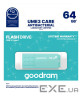 Флешка GOODRAM UME3 64GB Green (UME3-0640CRR11)