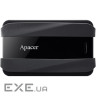 Портативний жорсткий диск APACER AC533 1TB USB3.2 Jet Black (AP1TBAC533B-1)