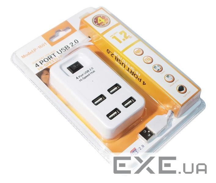 USB хаб YT-HWS4-W 4-port