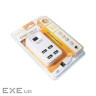 Концентратор Voltronic USB 2.0 to 4xUSB with power switch white (YT-HWS4-W)