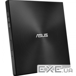 Оптичний накопичувач  Asus DVD+-R/ RW SLIM, USB 2.0 SDRW-08U7M-U/ BLK (90DD01X0-M29000)