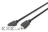 Кабель DIGITUS HDMI UHD 4K, w/Ethernet, type A M/M, 3 m (AK-330107-030-S)