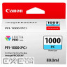 Картридж Canon PFI-1000PC (Photo Cyan) (0550C001)