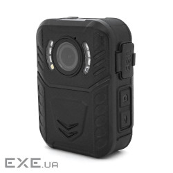 Нагрудний відеореєстратор Х4, кут огляду 140 &deg;, GPS, Дисплей 2 ", SD карт (YT31511)