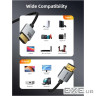 Кабель мультимедійний HDMI M to HDMI M 2.0m V2.1 8K60Hz Cabletime (CA915910)