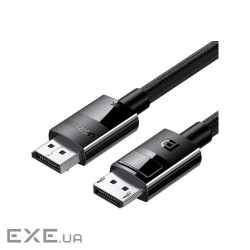 Кабель мультимедійний DisplayPort M to DisplayPort M 5.0m V1.4 braided DP114 black Ugreen (80394)