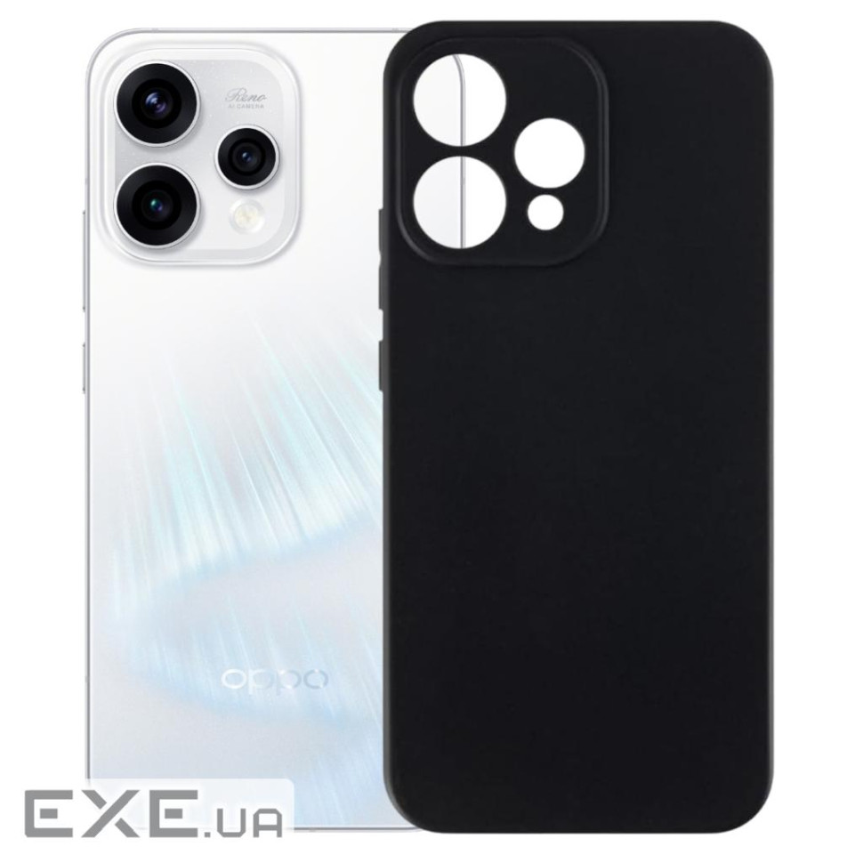 Чохол до мобільного телефона BeCover Oppo Reno15 5G Black (715057)