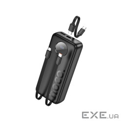 Батарея універсальна HOCO 20000mAh, PD/20W, 22.5W, Black (J132A / 42067 / Black)