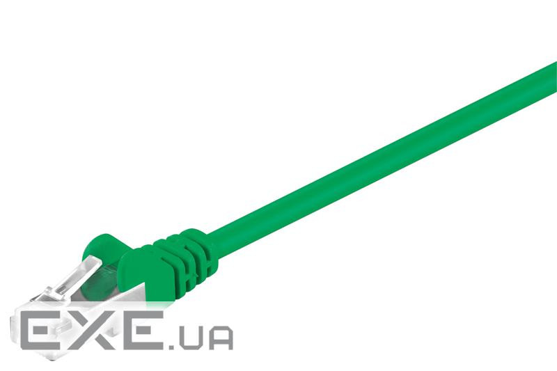 Патч-корд фольгований RJ45 FTP5e 0.25m, patch AWG26 D=5.5mm Gold Protect, зелений (75.06.8619-10)