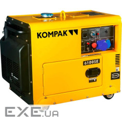 Дизельний генератор KOMPAK K6100SE