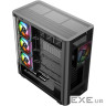 Корпус Modecom VOLCANO AQ200 ARGB MIDI FRONT LCD, 4x120mm fans BLACK без БЖ ATX (MC-A-AQ200-4FA-B)